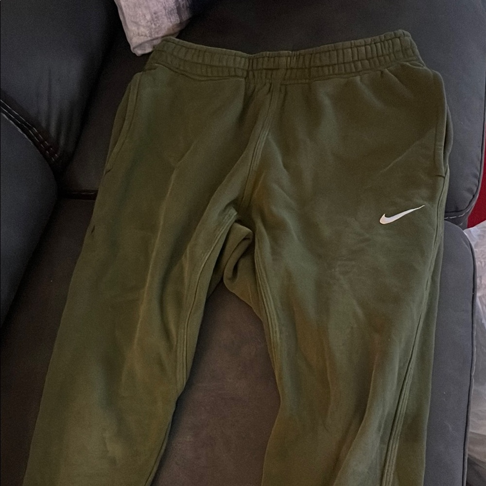 Nike Olive Green Sweatpants